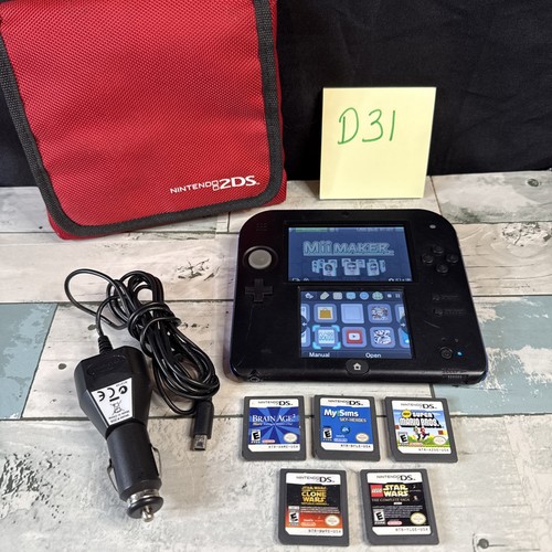 Nintendo 2ds blue black - blue, &